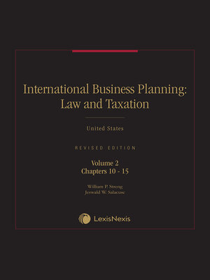 cover image of International Business Planning